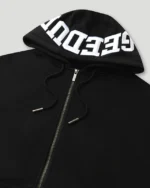 Geedup Team Logo Hooded Jacket Black