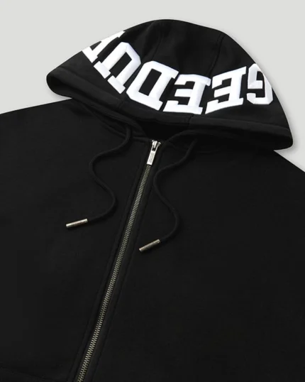 Geedup Team Logo Hooded Jacket Black