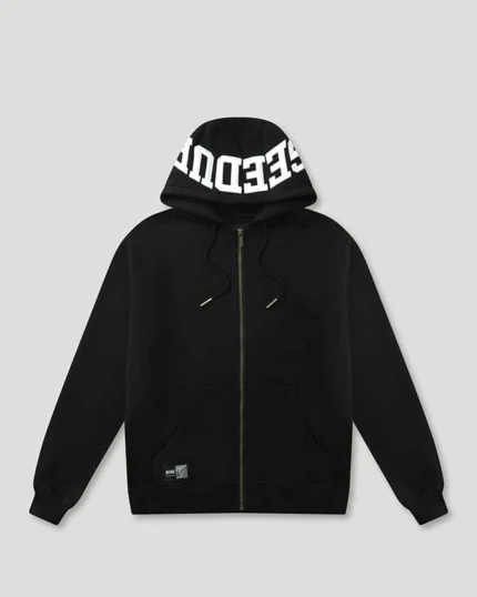 Geedup Team Logo Hooded Jacket Black