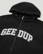Geedup Team Logo Spray Jacket Black/White