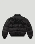 Geedup Team Logo/Handstyle Reversible Bomber Grey/Black