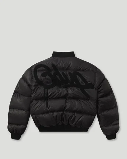 Geedup Team Logo/Handstyle Reversible Bomber Grey/Black