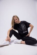 Geedup G Script Logo T-Shirt Black
