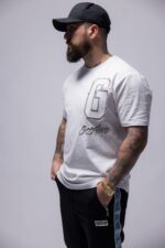 Geedup G Script Logo T-Shirt White