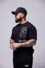 Geedup G Script Logo T-Shirt Black