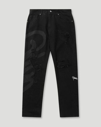 Handstyle Denim Pant Washed Black