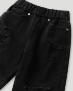 Lil Don’s Distressed Denim Black