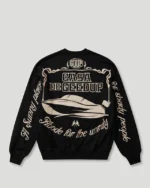 Geedup CDG Crewneck Black/Cream Sweatshirt
